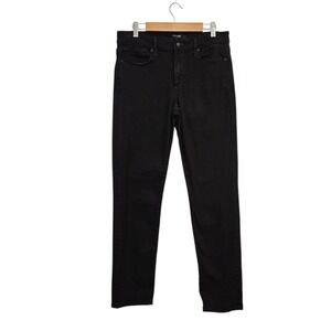 Joe's Womens‎ Black Jeans 30 Greeley Mid Rise Skinny Stretch Denim Casual